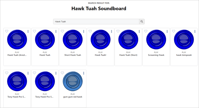 cara do soundboard hawk tuah