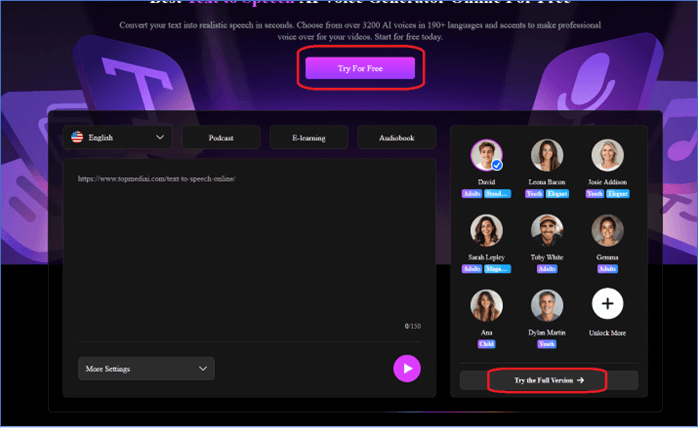 TopMediai Texto para Fala