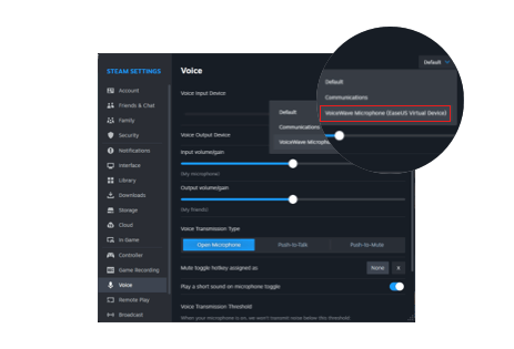 select-easeuswave-as-input