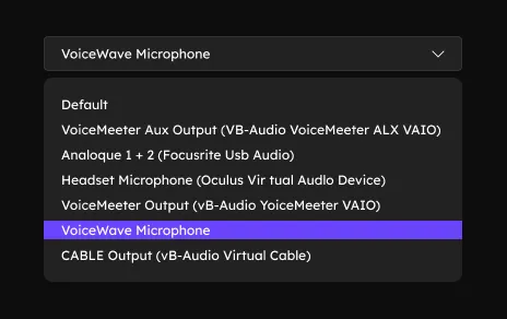 select-easeuswave-as-input
