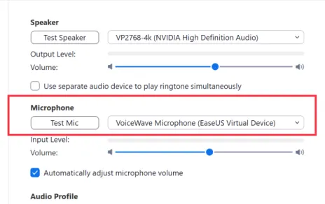 select-easeuswave-as-input