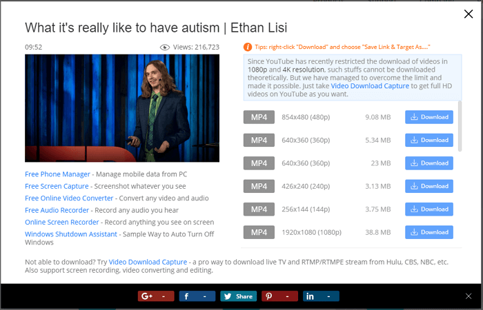 come scaricare TED Talks con un programma online 