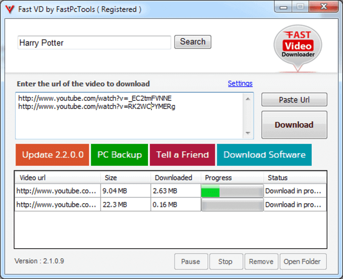 Fast Video Downloader per YouTube