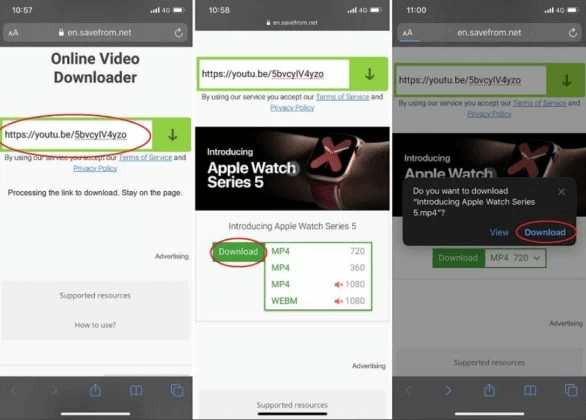 リンクを貼り付ける