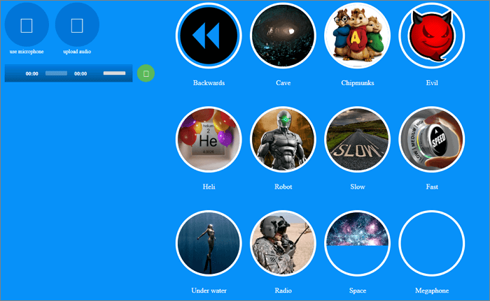 MyVocieMod　ボイスチェンジャー　インターフェース