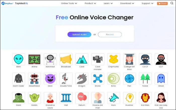 Topmediai Voice Changer