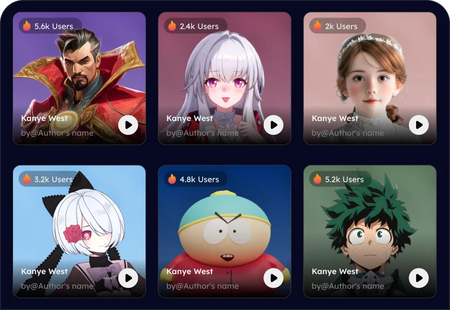 Upload an audio file or record your voice.