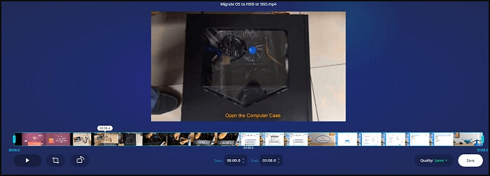 線上影片編輯器 - 最佳 MP4 剪輯器