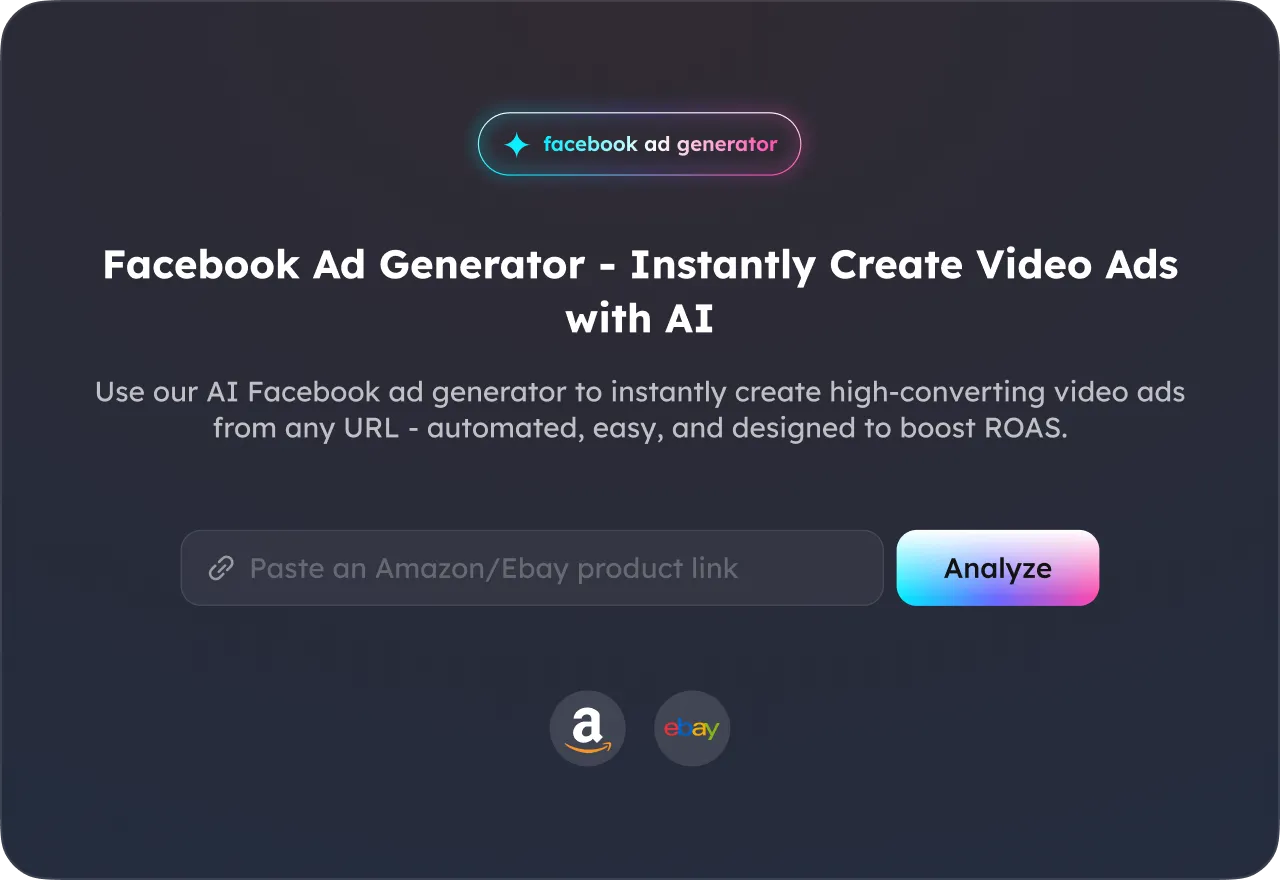 Turn Product URLs into Video Ads