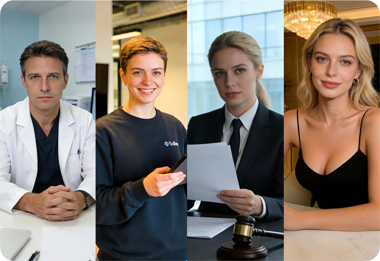 Diverse AI Avatars for Different Use Cases