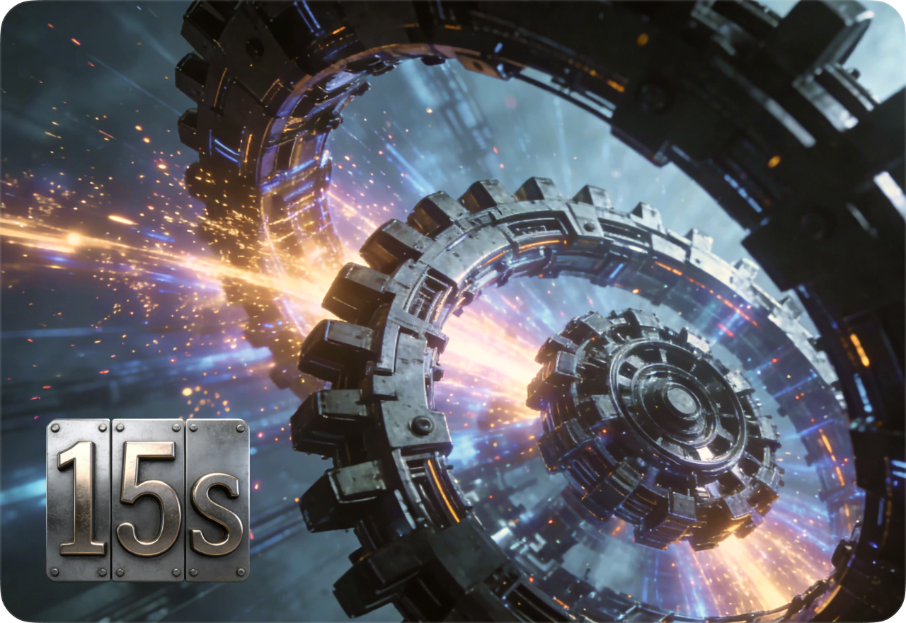 Extended 15-Second Video Generation for Complete Scenes