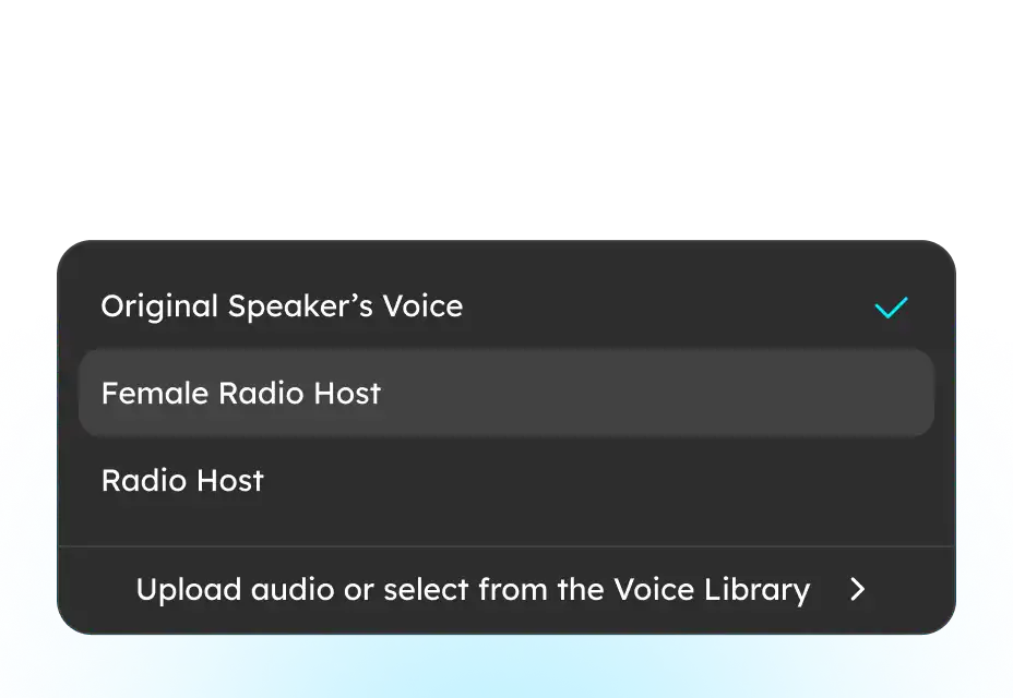 Pick Voice & Type Text