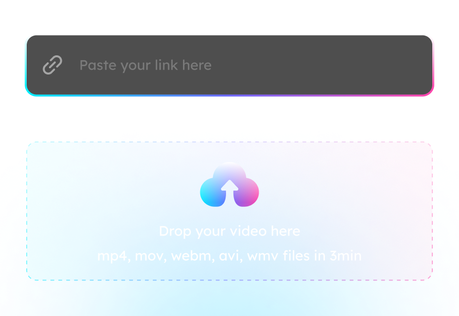Upload or Paste an Ad Video You Want to Clone